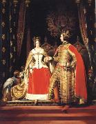 Queen Victoria and Prince Albert at the Bal Costume of 12 may 1842 Sir Edwin Landseer